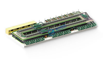 Loop Cross-Belt Sorting System